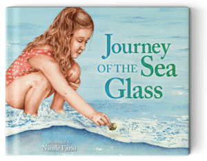 Book Cover Journey of the Sea Glass by Nicole Fazio, McSea Books
